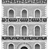 Sgraffito-Fassade in Florenz