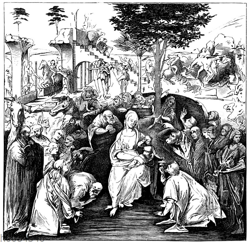 Die Anbetung der Magier