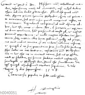 Ulrich Zwingli