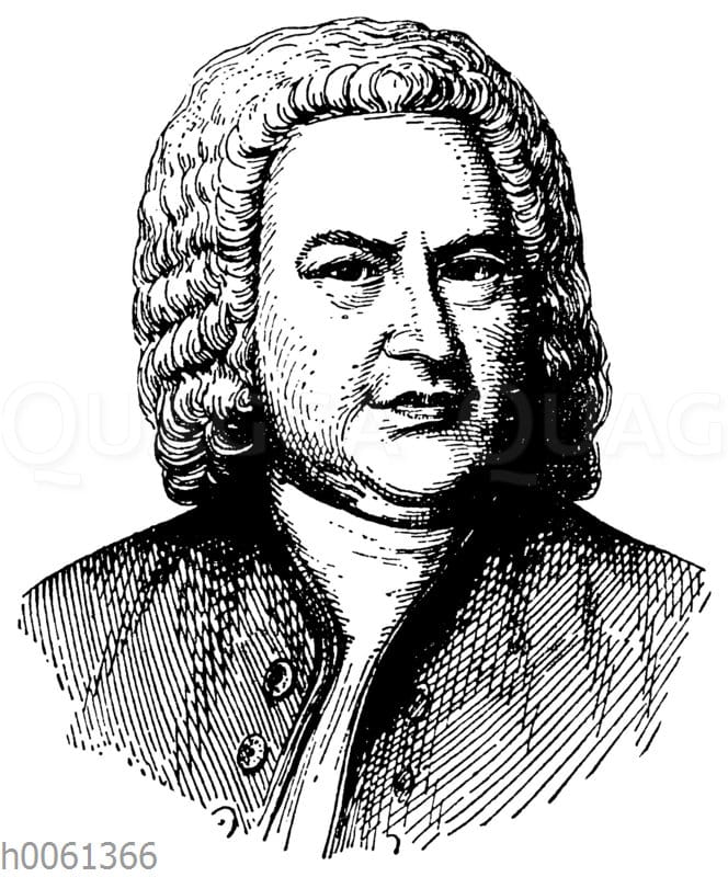 Johann Sebastian Bach 1685 1750 Quagga Illustrations johann-sebastian-bach-1685-1750-quagga-illustrations