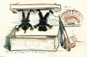 Max und Moritz von Wilhelm Busch (Sechster Streich)