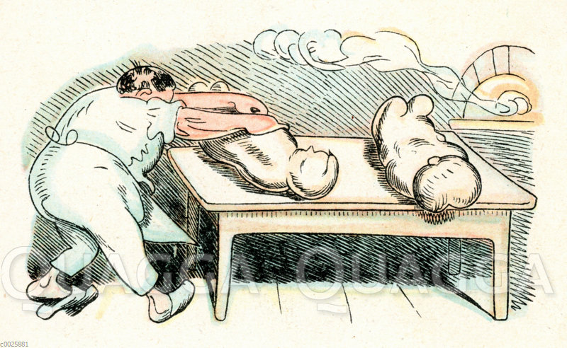 Max und Moritz von Wilhelm Busch (Sechster Streich)