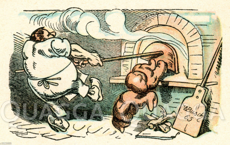 Max und Moritz von Wilhelm Busch (Sechster Streich)