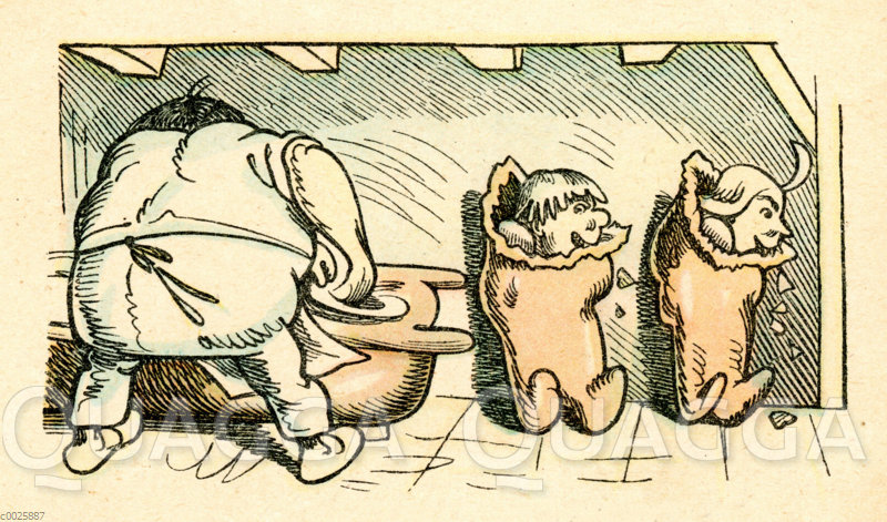 Max und Moritz von Wilhelm Busch (Sechster Streich)