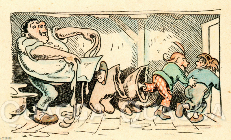 Max und Moritz von Wilhelm Busch (Sechster Streich)