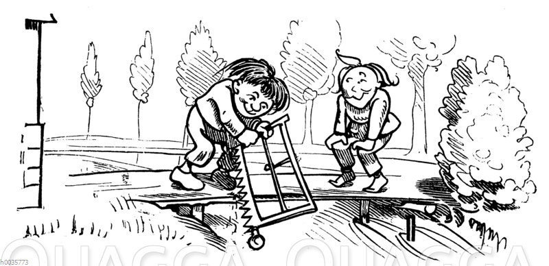 Max und Moritz von Wilhelm Busch (Dritter Streich) /