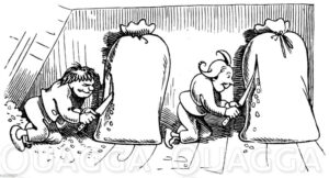 Max und Moritz von Wilhelm Busch (Letzter Streich)