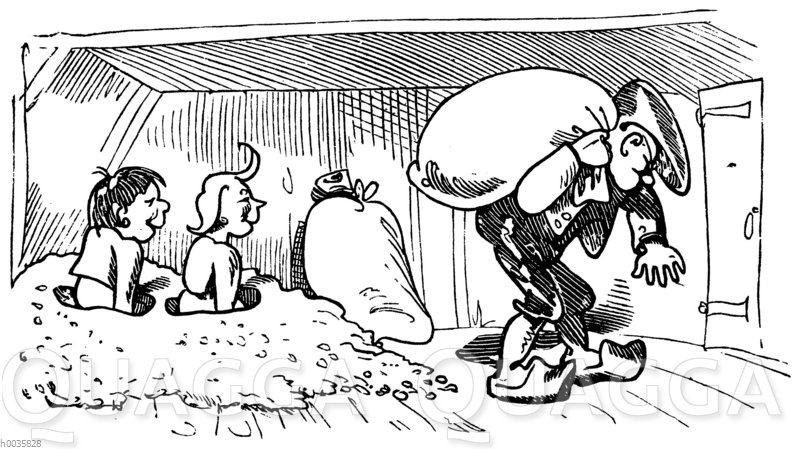 Max und Moritz von Wilhelm Busch (Letzter Streich)