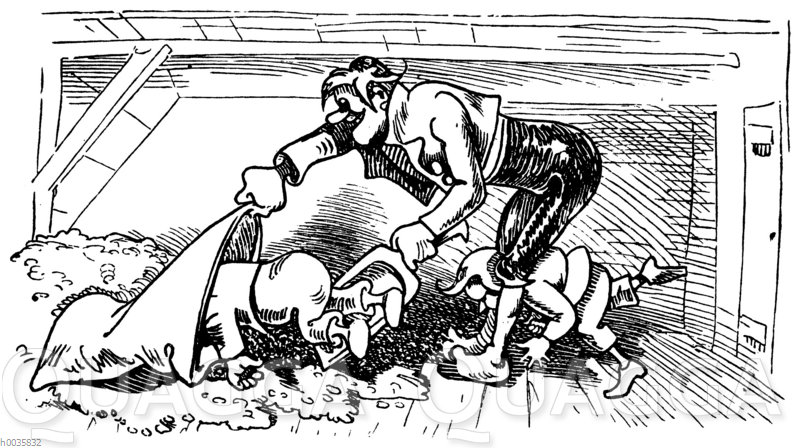 Max und Moritz von Wilhelm Busch (Letzter Streich)