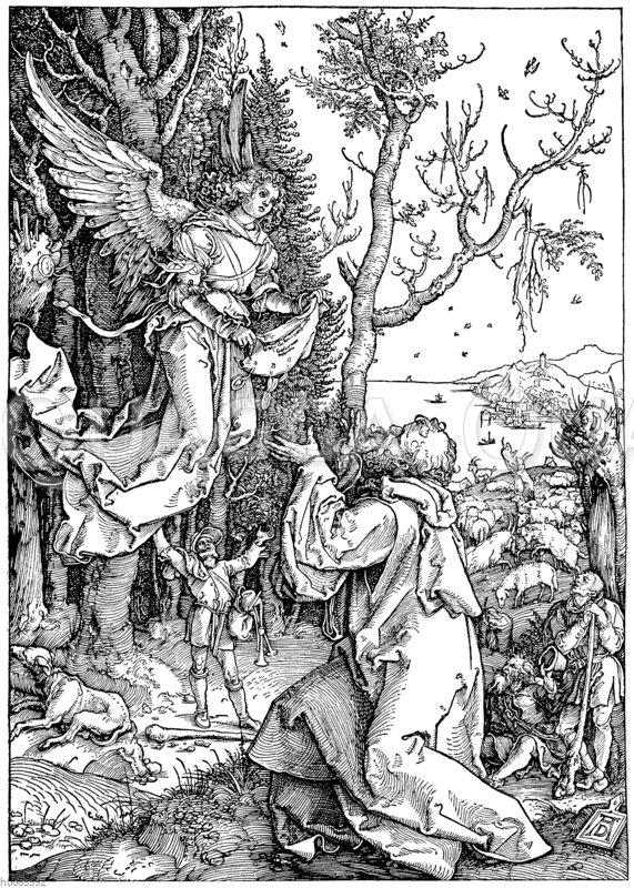 Joachim vor dem Engel