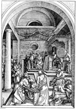 Der zwölfjährige Christus im Tempel