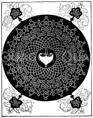 Der erste Knoten. Nach einem Holzschnitt von Albrecht Dürer