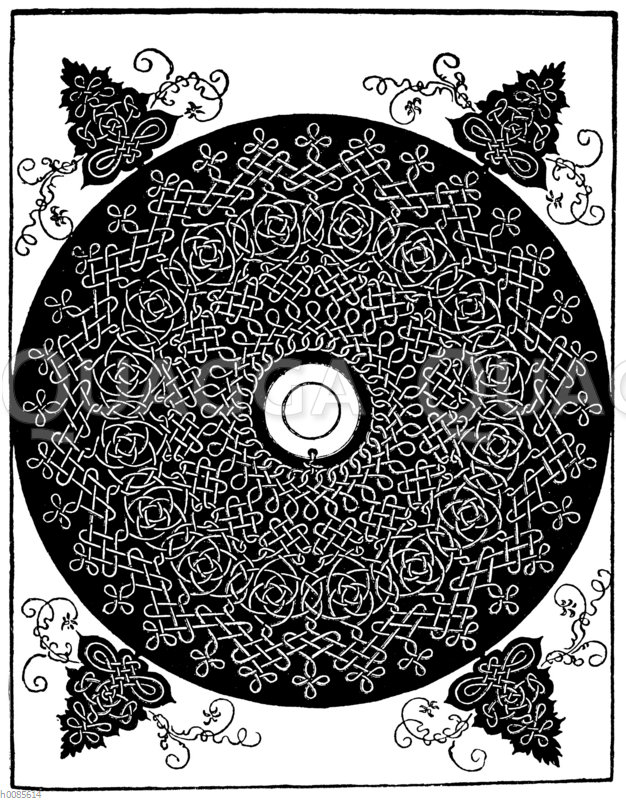 Der dritte Knoten. Nach einem Holzschnitt von Albrecht Dürer