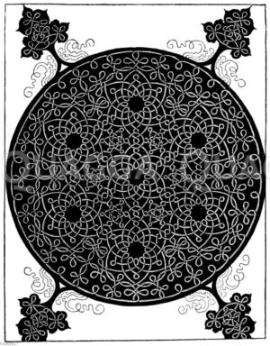 Der sechste Knoten. Nach einem Holzschnitt von Albrecht Dürer