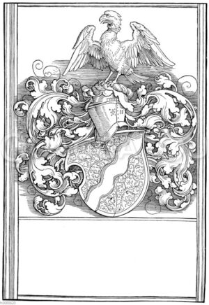 Das Wappen des Michel Bahaim