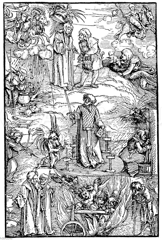 Hexen und Unholde. Nach Udalricus Tenglers 'Layenspiegel'