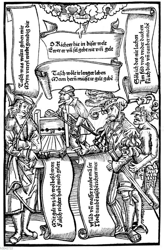 Verspottung bestechlicher Richter